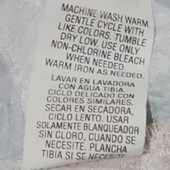 Intimate Moods Gown and Wrap Blue / Pink Floral M - Picture 8 of 12